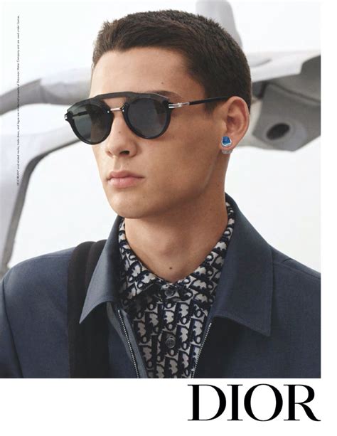 dior men eyewear campaign